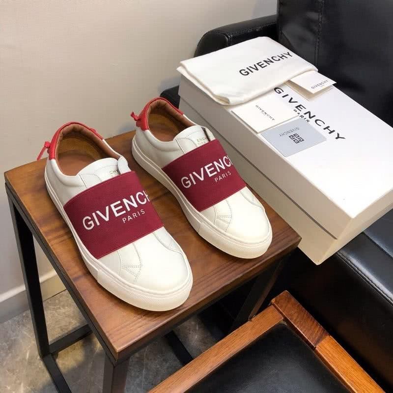 Givenchy Sneakers White And Dark Red Men Women 2