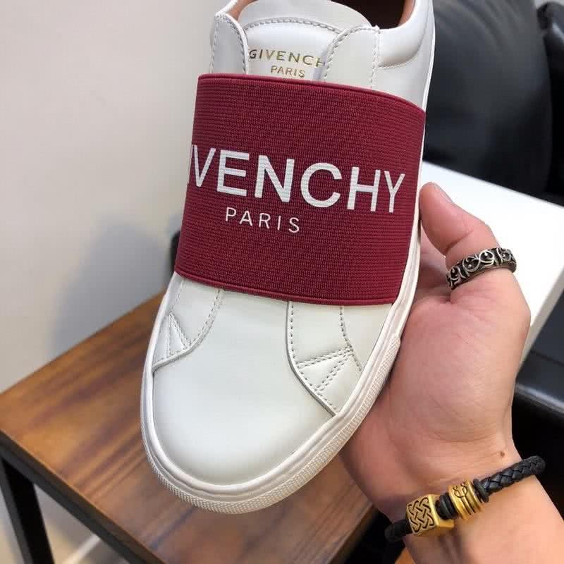 Givenchy Sneakers White And Dark Red Men Women 6