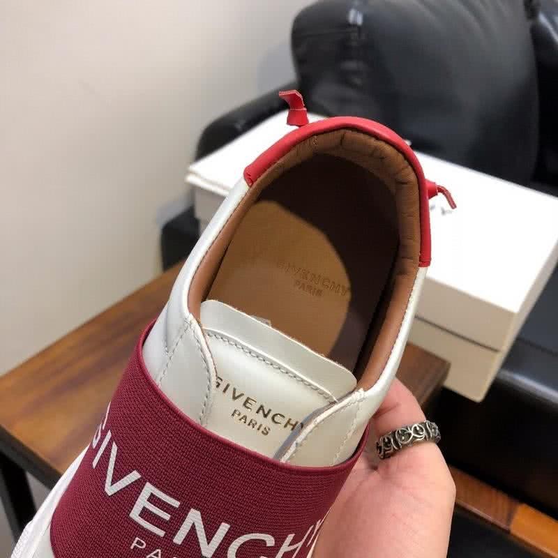 Givenchy Sneakers White And Dark Red Men Women 8