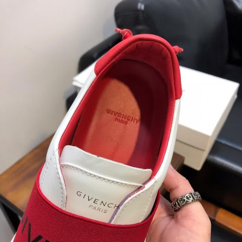 Givenchy Sneakers White And Red Men Women 8