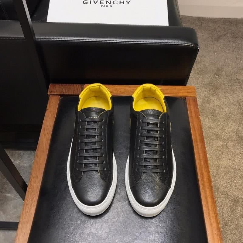 Givenchy Sneakers Black Yellow Upper White Sole Men 2