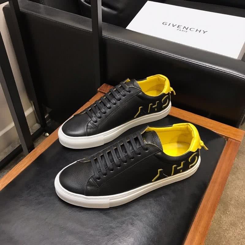 Givenchy Sneakers Black Yellow Upper White Sole Men 3