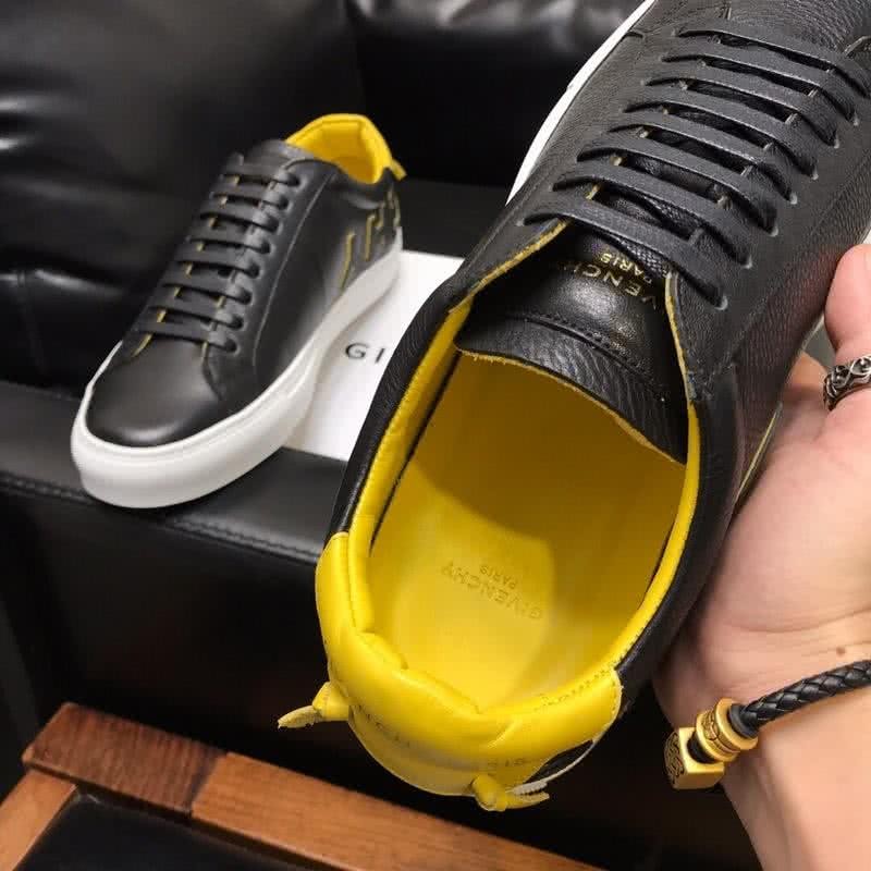 Givenchy Sneakers Black Yellow Upper White Sole Men 7