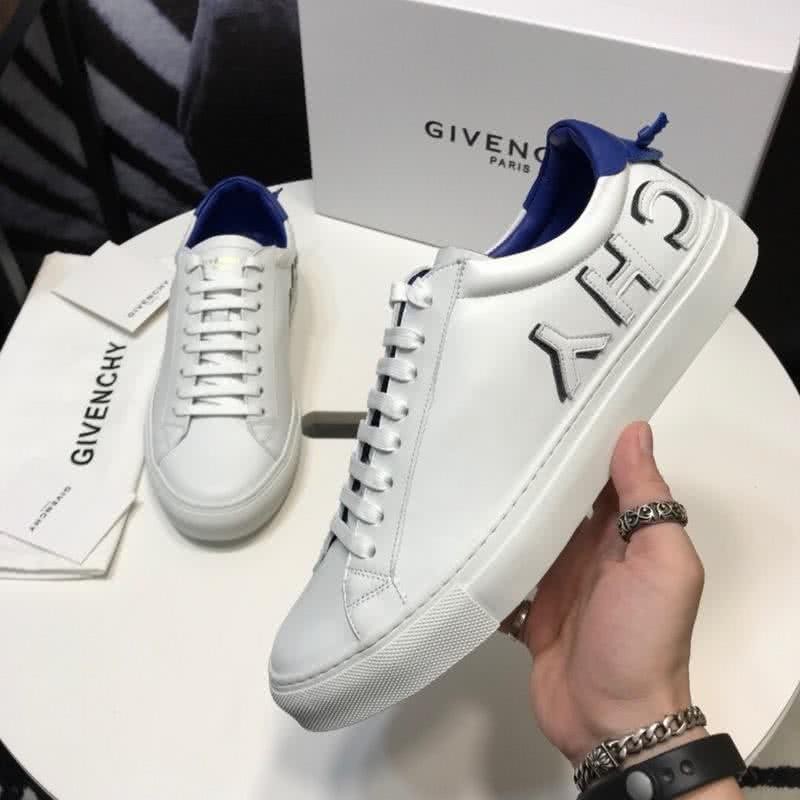 Givenchy Sneakers White And Blue Men 4