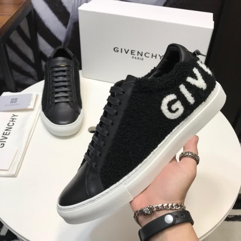 Givenchy Sneakers White Letters Black Upper White Sole Men 4