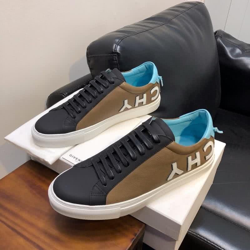 Givenchy Sneakers Black Brown Blue Upper White Sole Men 3