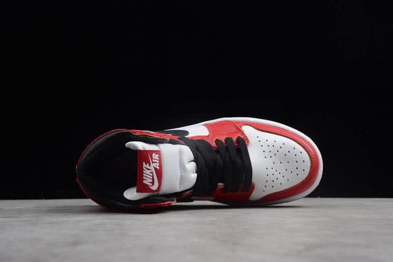 Nike AJ1 Cheap Kids Shoes Black/Red 4