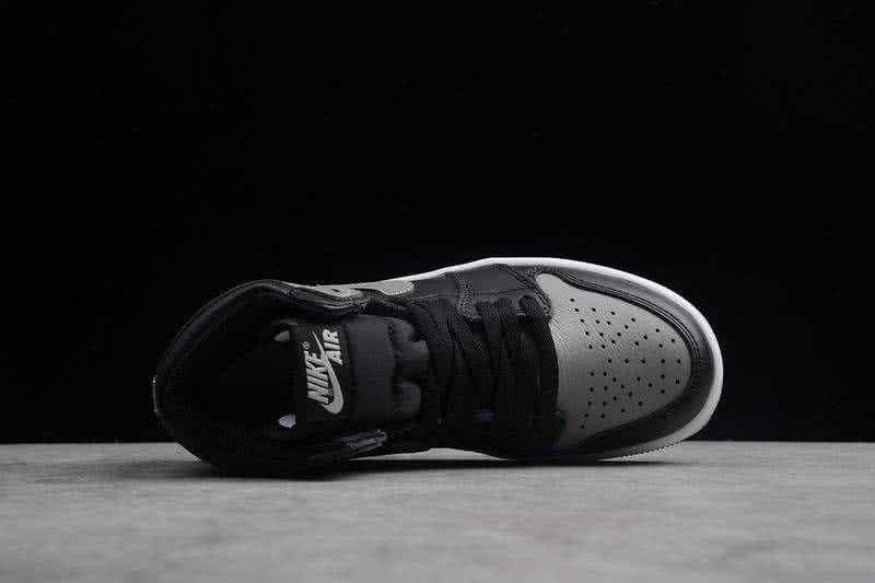 Nike AJ1 Cheap Kids Shoes Black 4