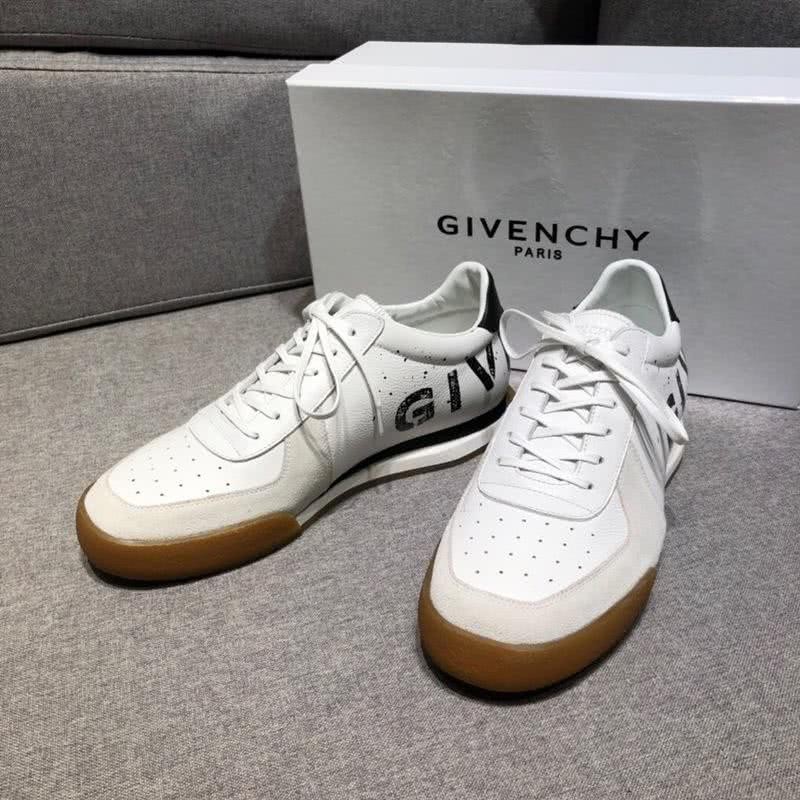 Givenchy Sneakers Black Letters White Upper Men 2