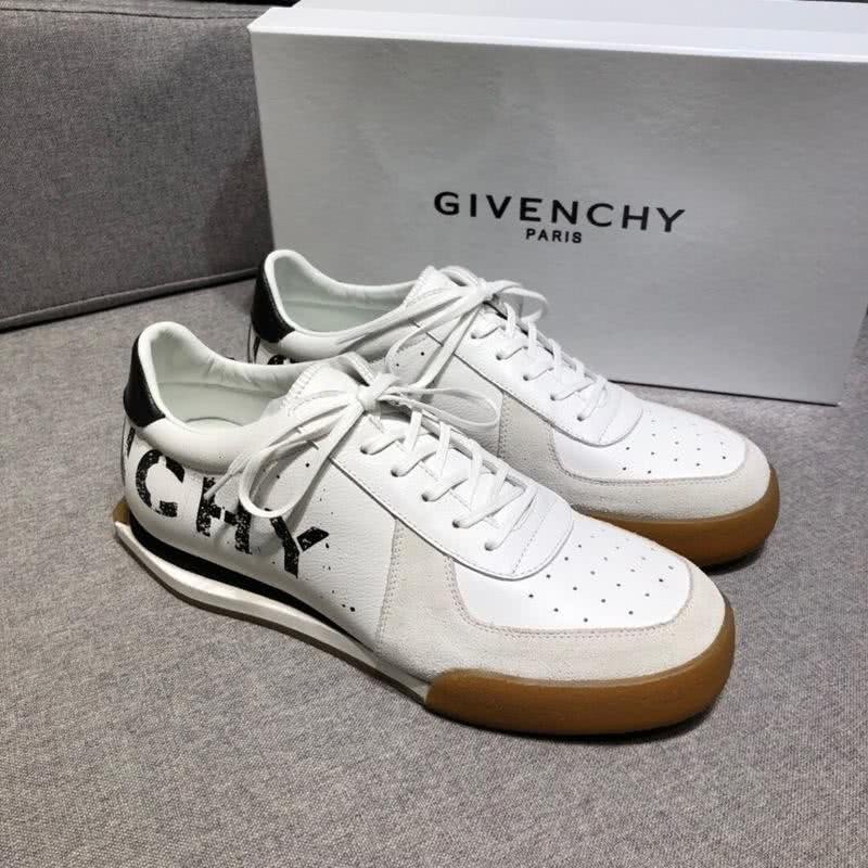 Givenchy Sneakers Black Letters White Upper Men 1