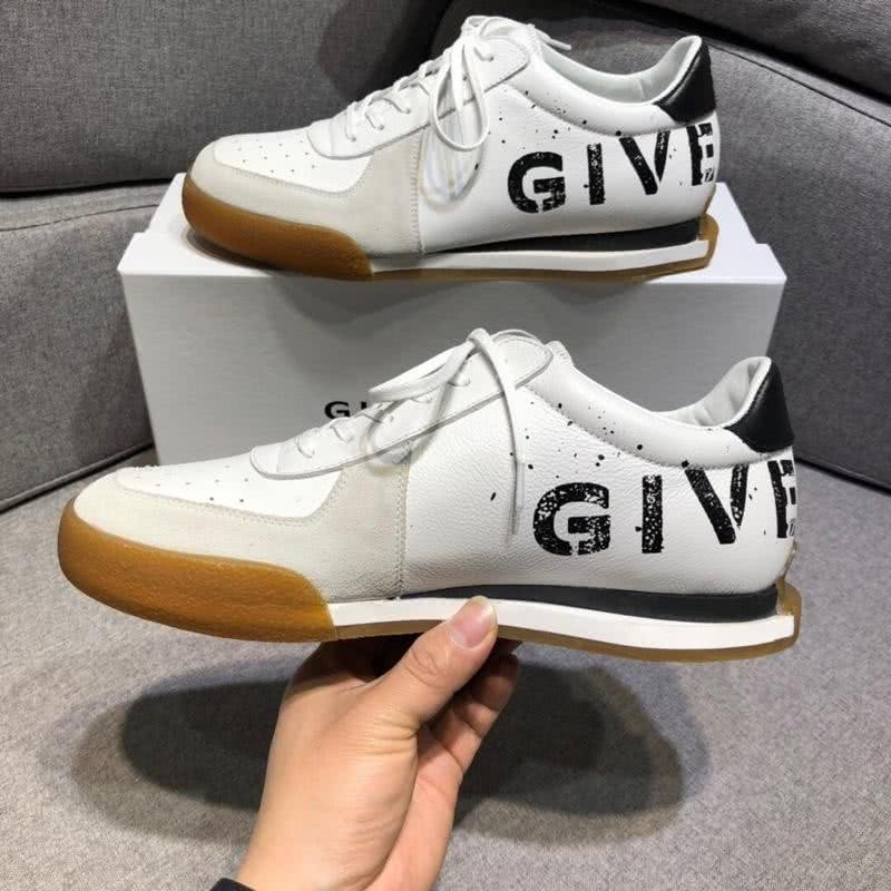 Givenchy Sneakers Black Letters White Upper Men 6