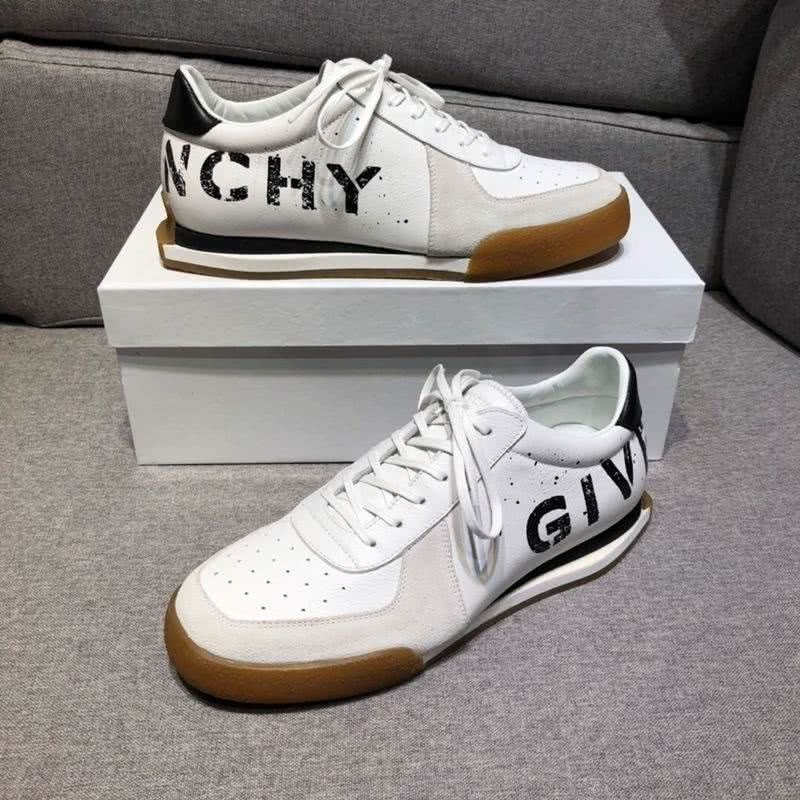 Givenchy Sneakers Black Letters White Upper Men 7