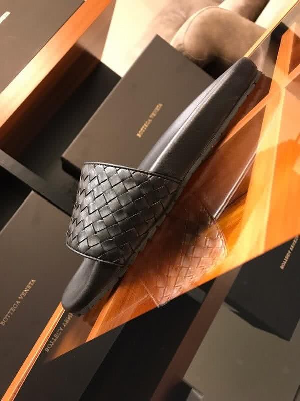 Bottega Veneta New  Fashion Slippers Cowhide Black Men 3