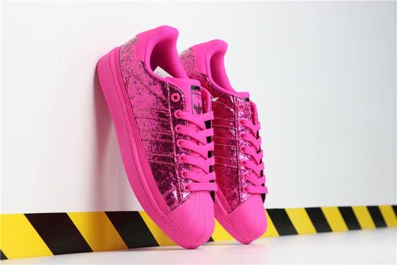 Adidas Superstar Sequin Pink Women 2