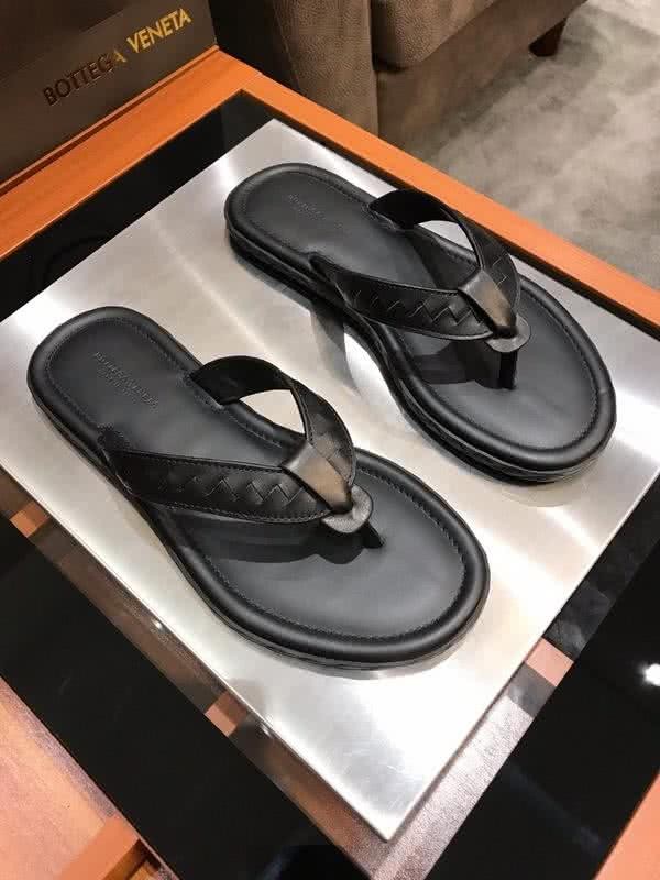 Bottega Veneta Top Quality Slippers Flip Flops Black Men 3