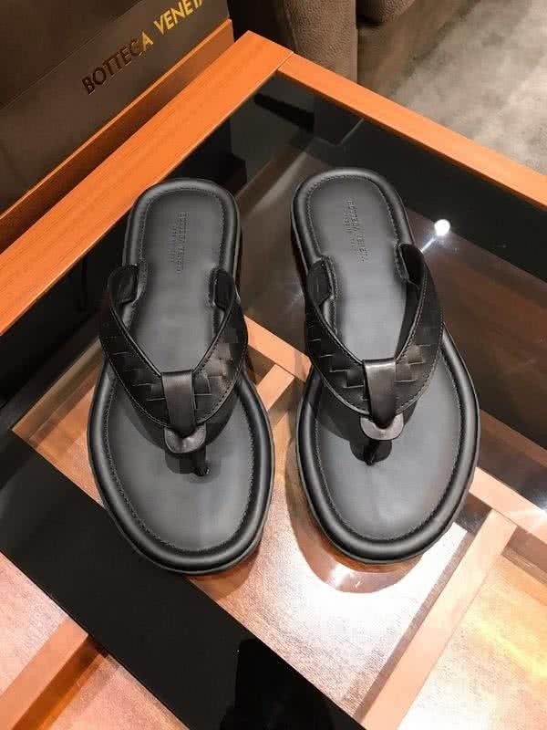 Bottega Veneta Top Quality Slippers Flip Flops Black Men 6