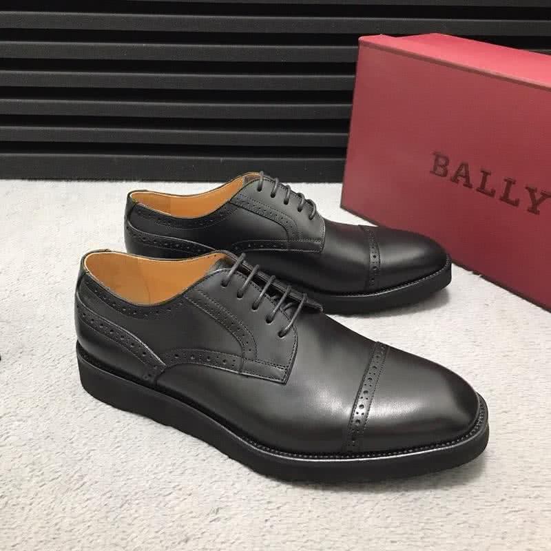 Bally Leather Shoes Cowhide Black Men 3