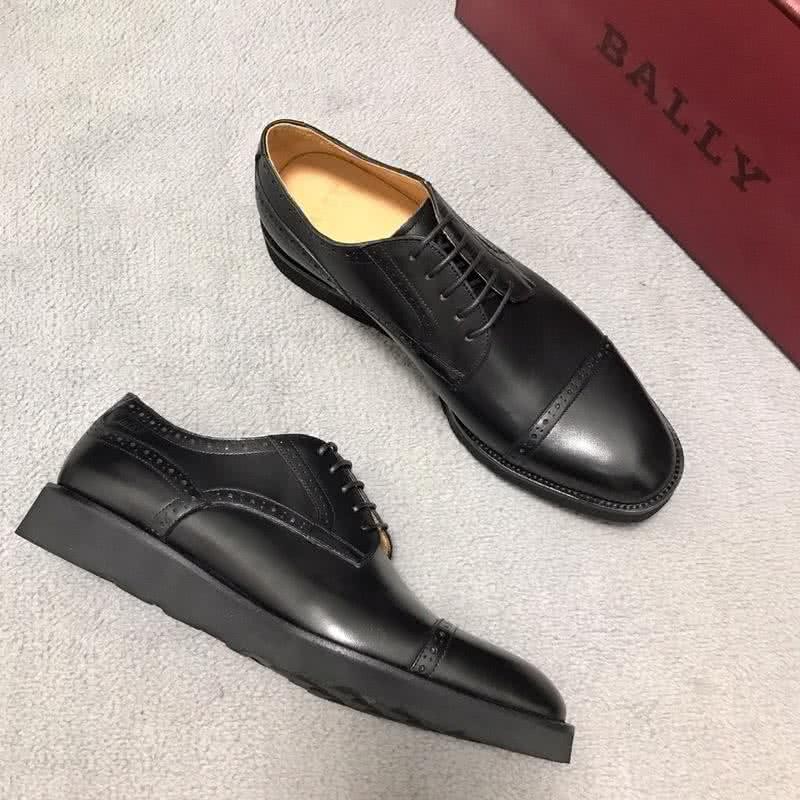 Bally Leather Shoes Cowhide Black Men 1