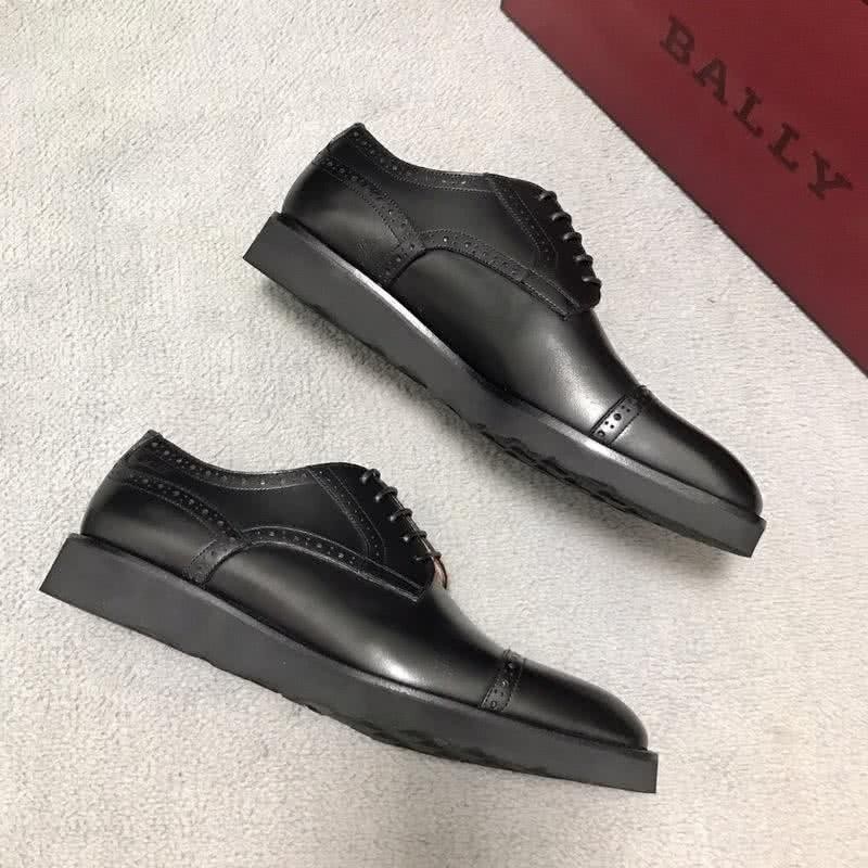 Bally Leather Shoes Cowhide Black Men 4