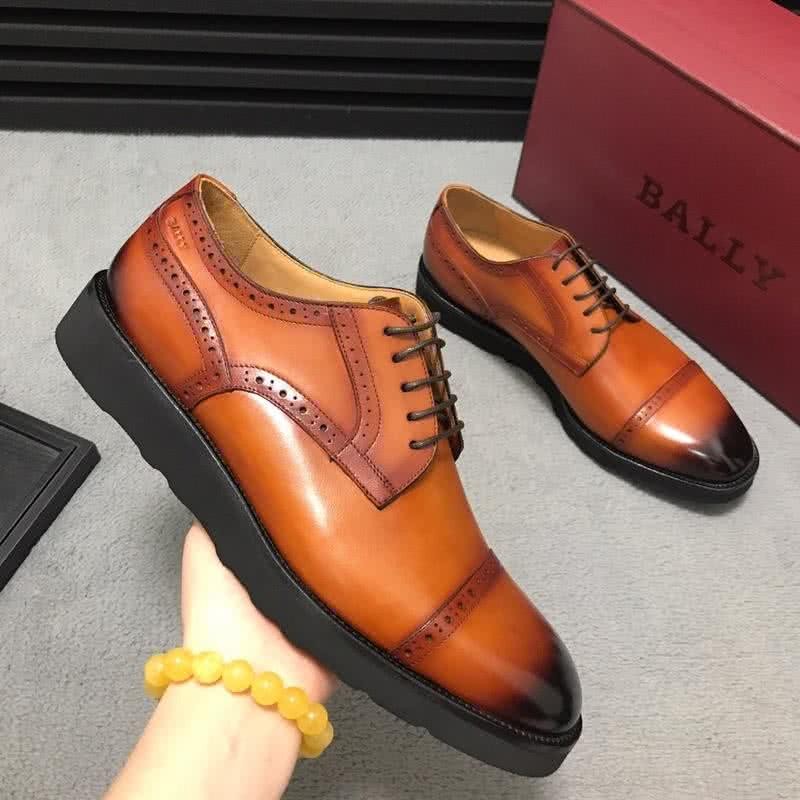 Bally Leather Shoes Cowhide Yellow Men 5