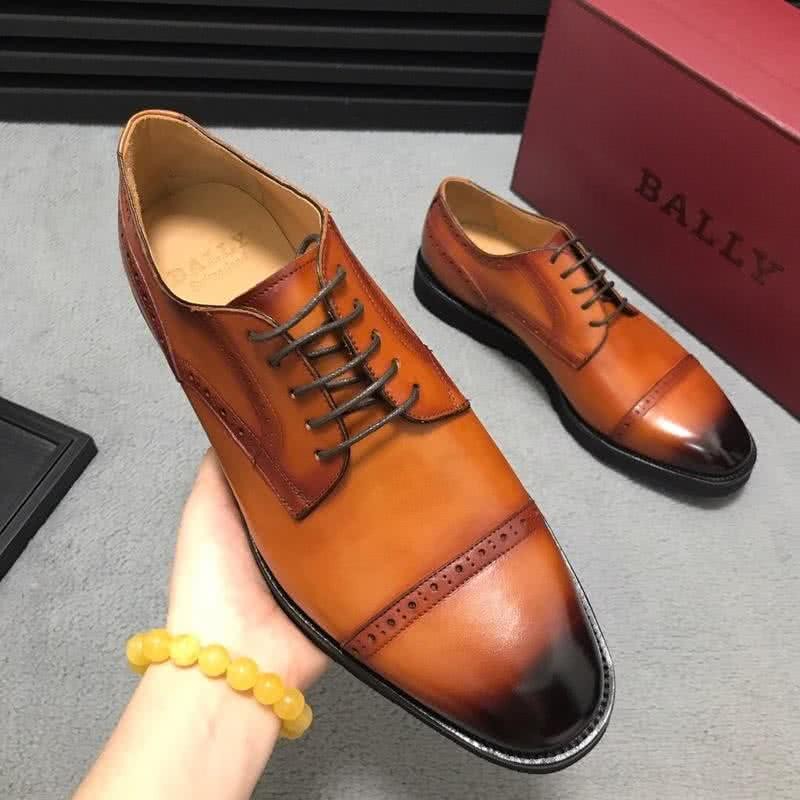 Bally Leather Shoes Cowhide Yellow Men 6