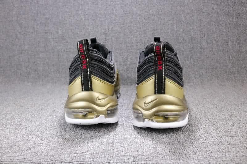 Nike Air Max 97 QS Black Gold Men Women Shoes 3