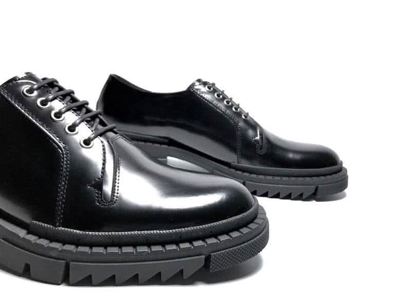 Versace Cowhide lining Brogues Loafers Classic Pure Black Men 6