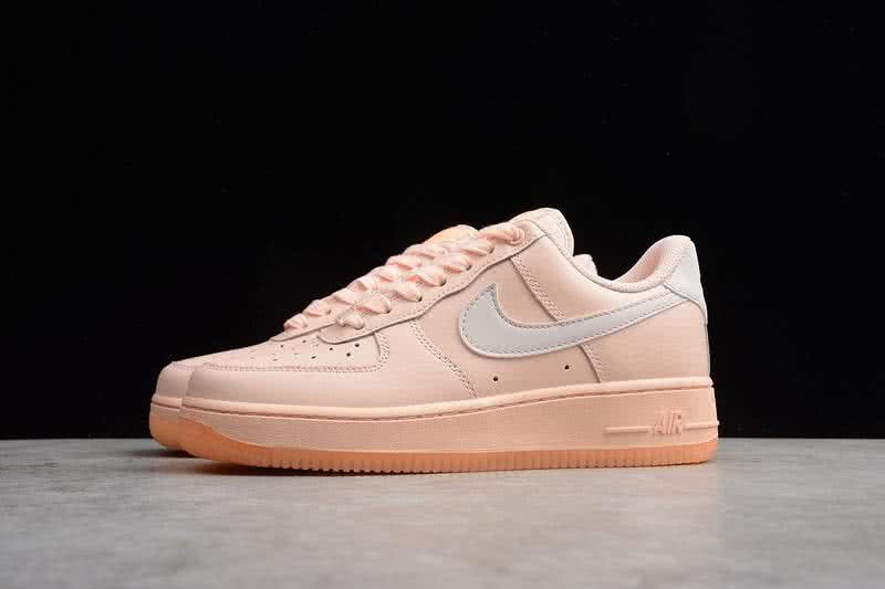 Air Force 1 Shoes Pink And White Women 3