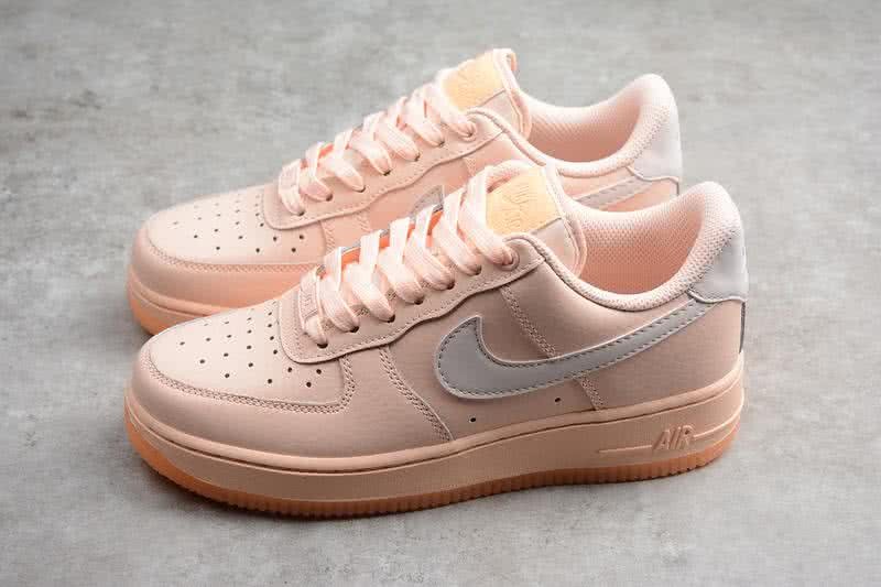 Air Force 1 Shoes Pink And White Women 1