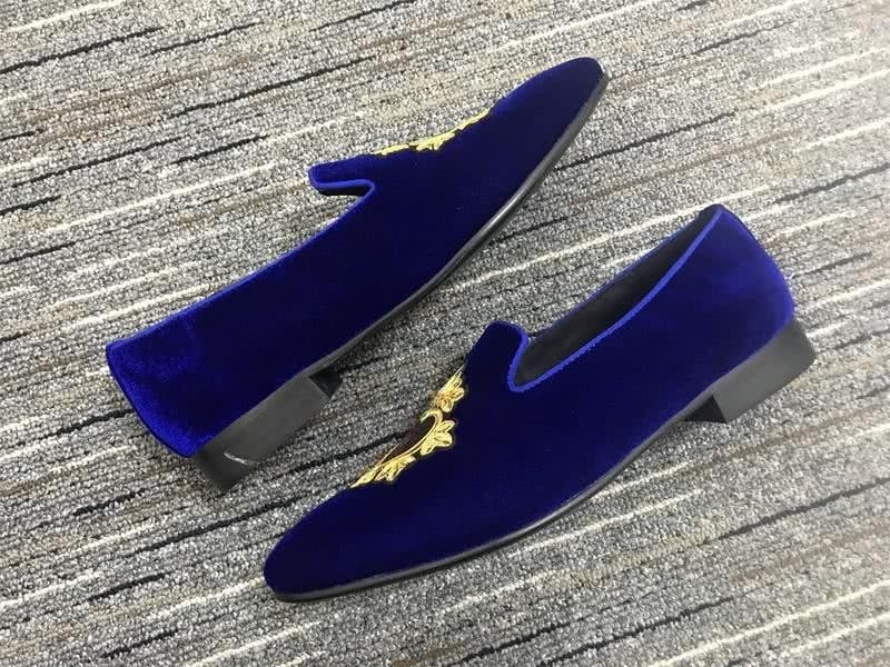 Dolce&Gabbana Leather Shoes Purple suede Grey inside Golden fabric front Women 9