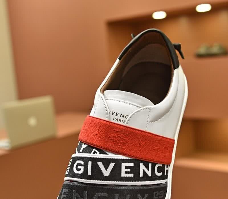 Givenchy Sneakers Red And Black Tie White Upper Men 7