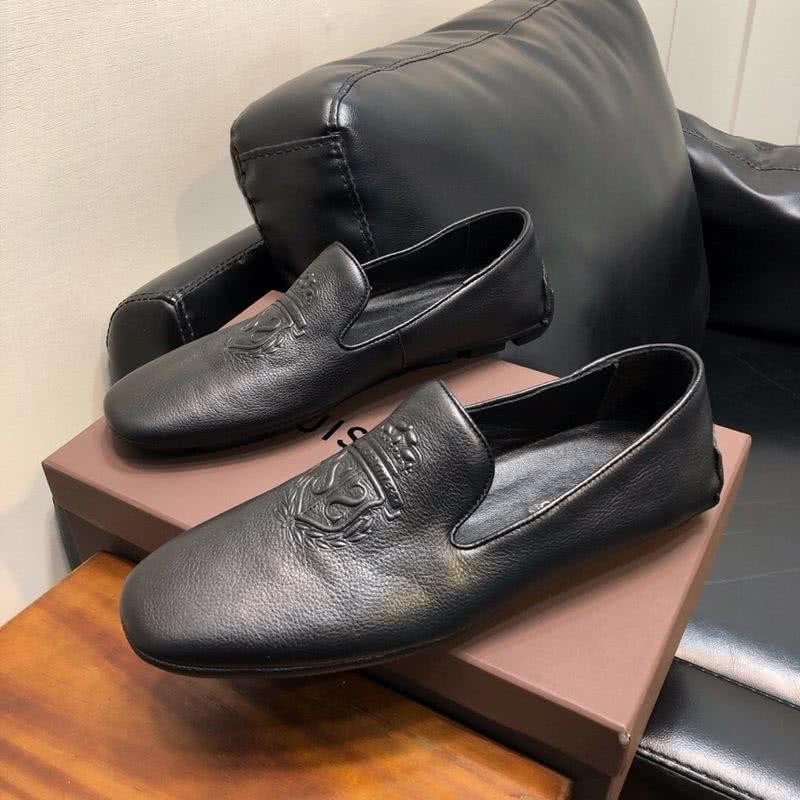 Alexander McQueen Loafers Leather All Black Men 1