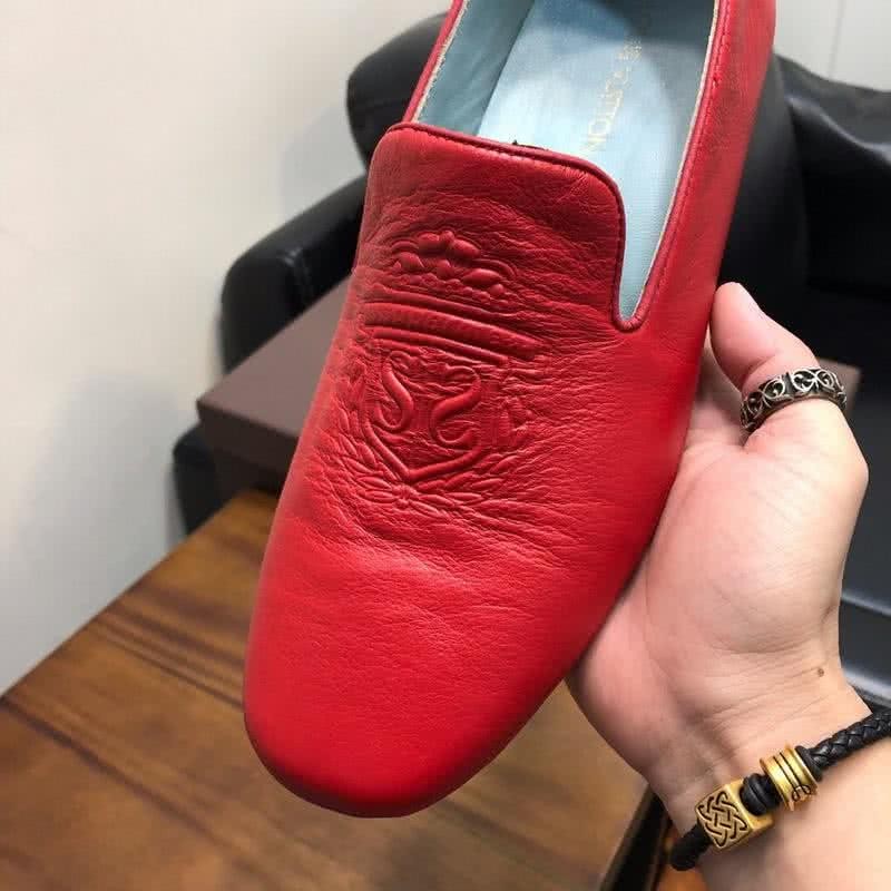 Alexander McQueen Loafers Leather All Red Men 6