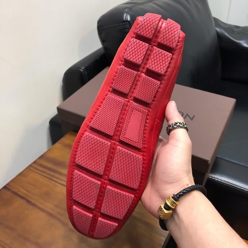 Alexander McQueen Loafers Leather All Red Men 9
