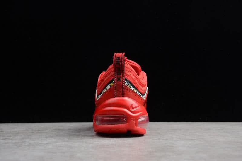 Nike Air Max 97 QS Red Men Women Shoes  7