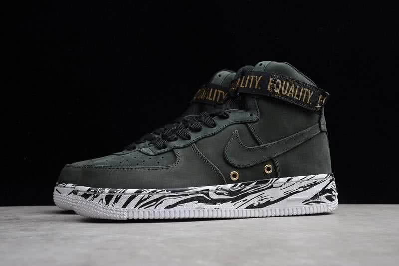 Nike Air Force1 AF1 Shoes Black Men 3