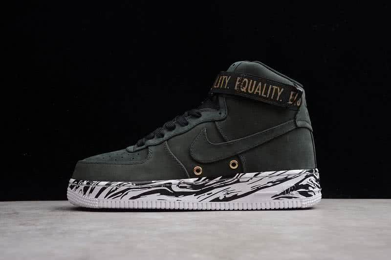 Nike Air Force1 AF1 Shoes Black Men 6