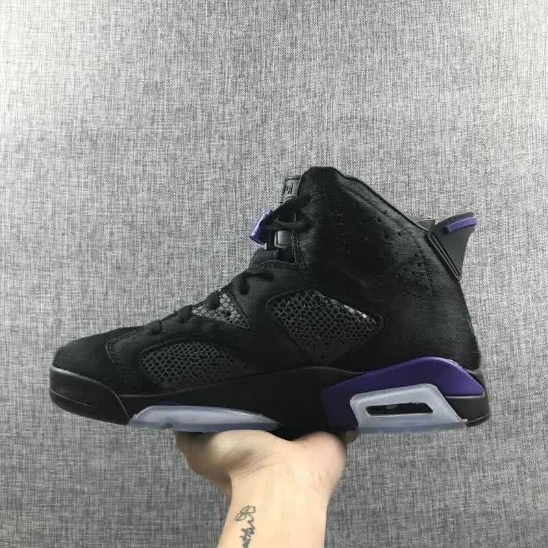Social Status x Air Jordan 6 NRG Black And Purple Men 1