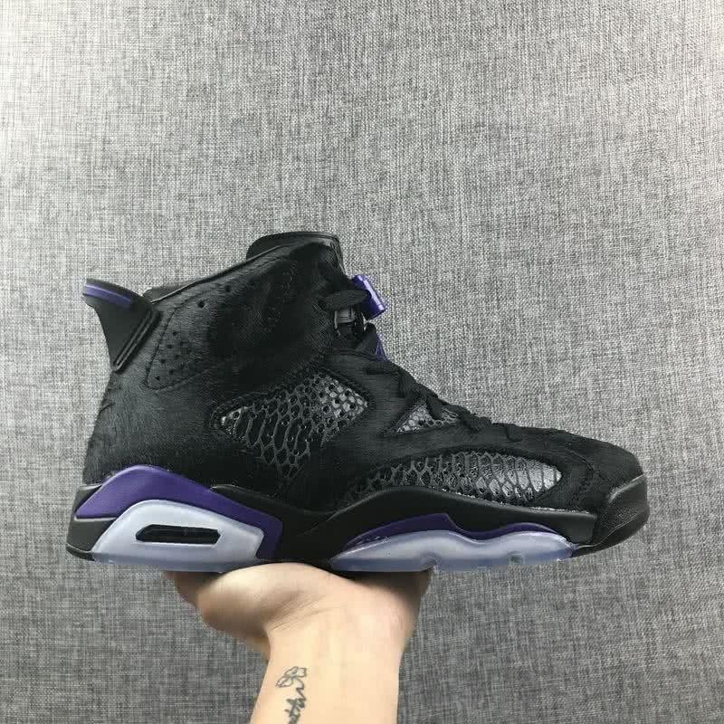 Social Status x Air Jordan 6 NRG Black And Purple Men 8