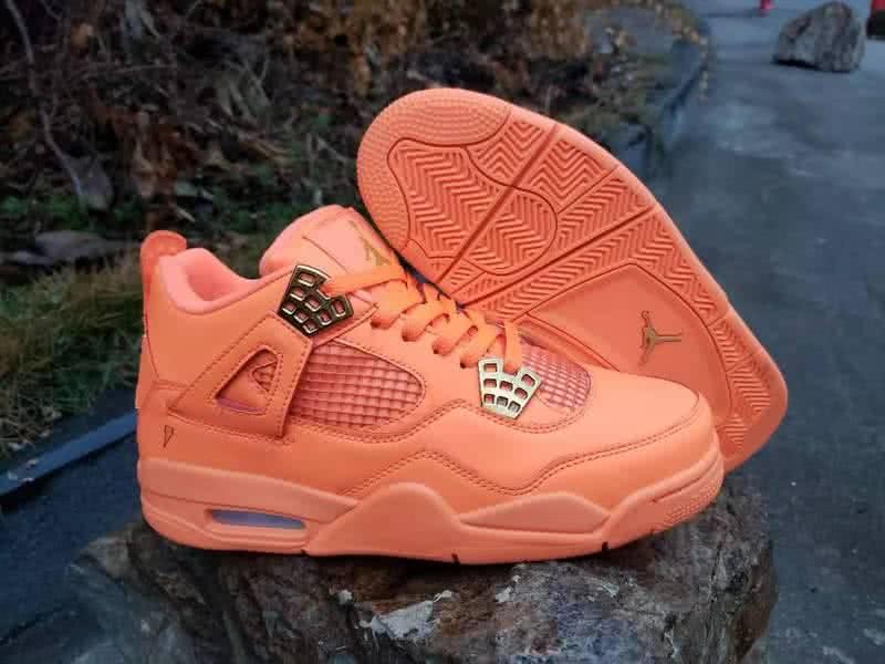 Air Jordan 4 Shoes Orange Men 1