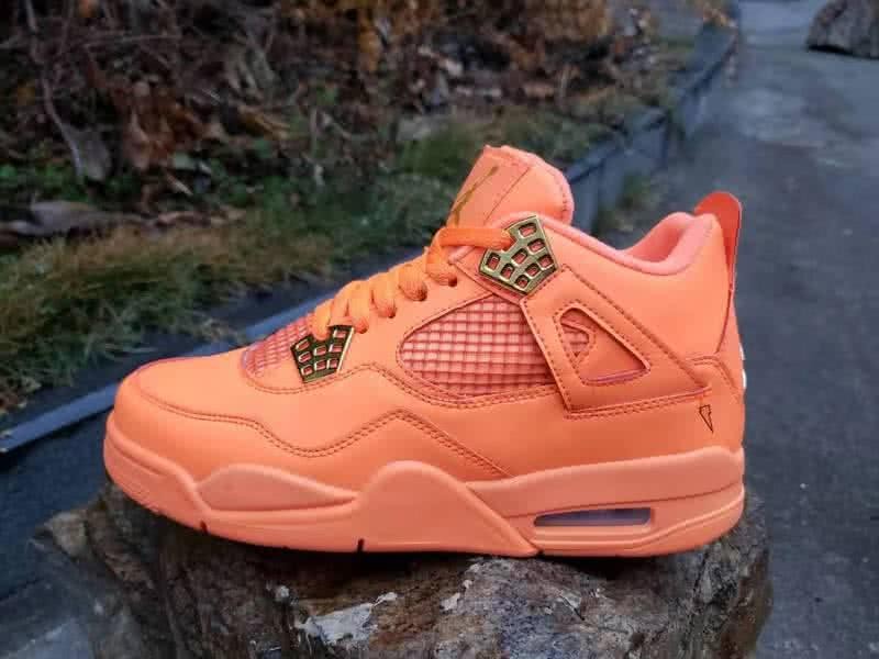 Air Jordan 4 Shoes Orange Men 4