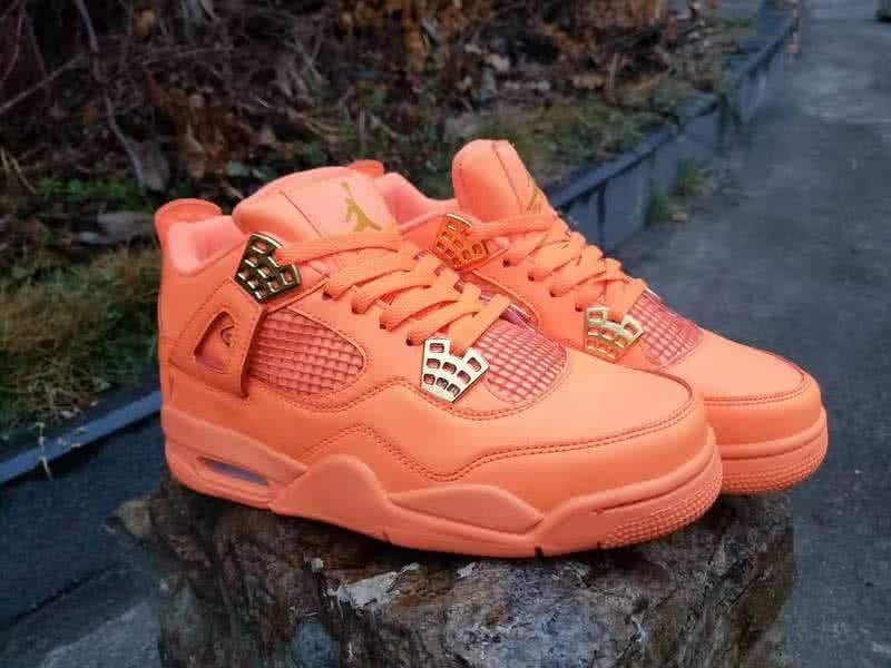 Air Jordan 4 Shoes Orange Men 6