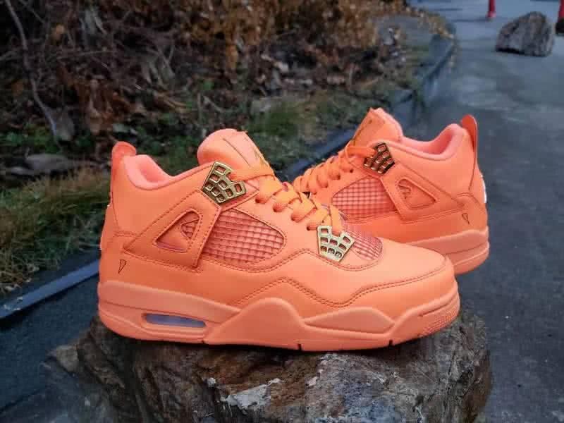 Air Jordan 4 Shoes Orange Men 7