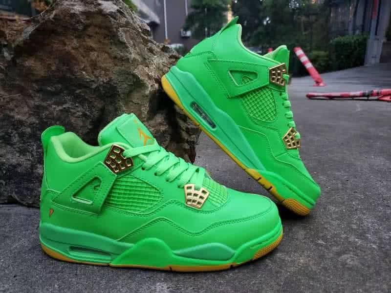 Air Jordan 4 Shoes Green Men 4
