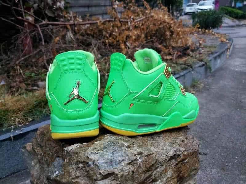 Air Jordan 4 Shoes Green Men 7