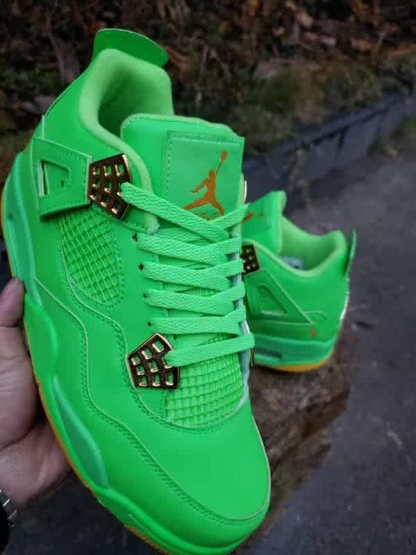 Air Jordan 4 Shoes Green Men 6