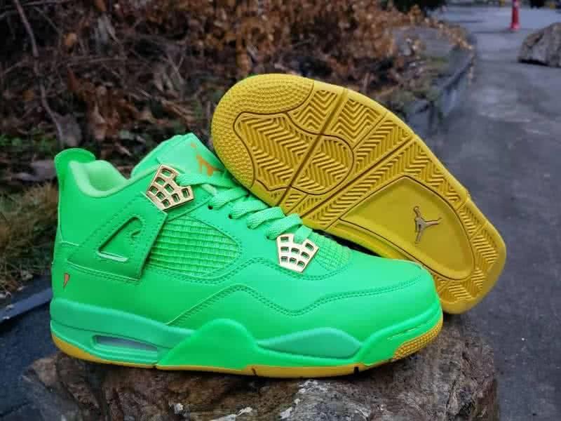 Air Jordan 4 Shoes Green Men 1