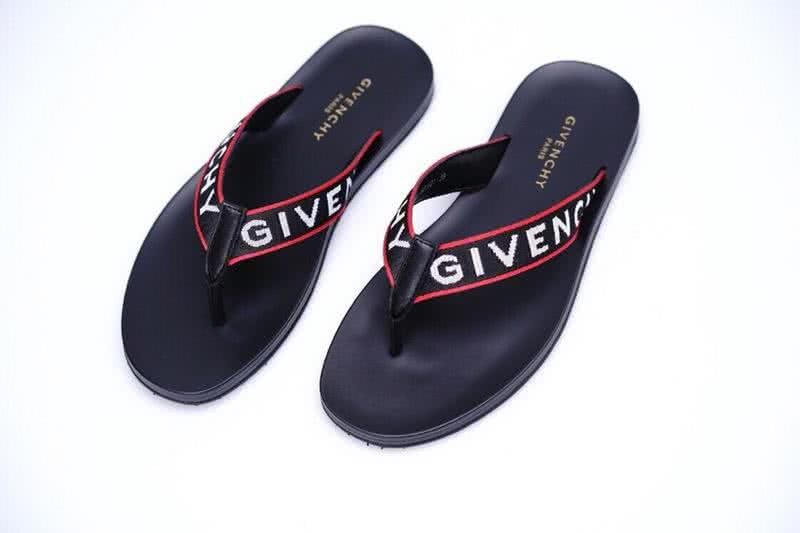 Givenchy Flip Flops Black White And Red Men 1