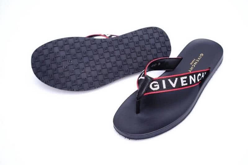 Givenchy Flip Flops Black White And Red Men 8