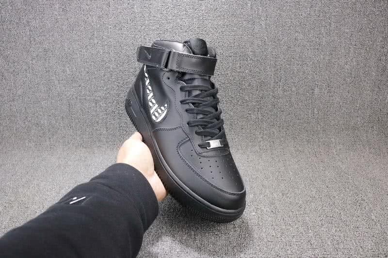 Nike Air Force1 AF1 Shoes Black Men/Women 3
